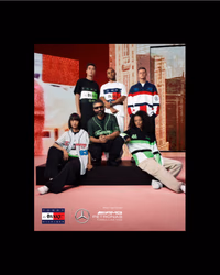 Mercedes F1 X TommyX Awake NY — campagnebeeld 3