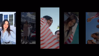 Tommy X Kendall — campagnebeeld, look three